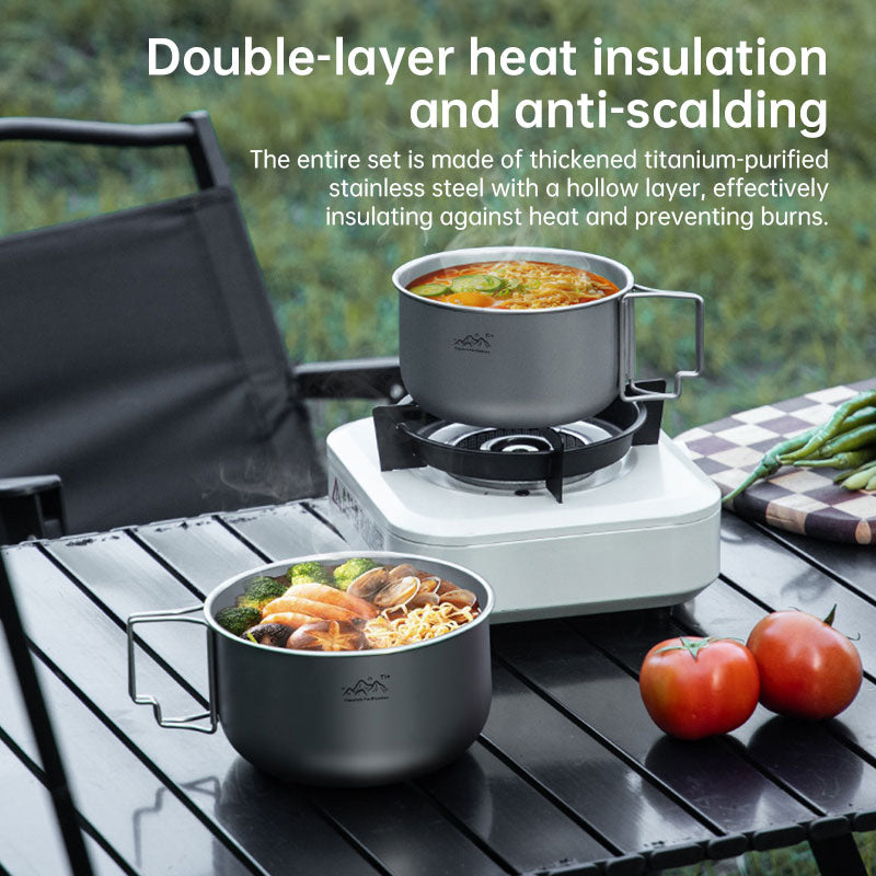 Olla Camping Titanio