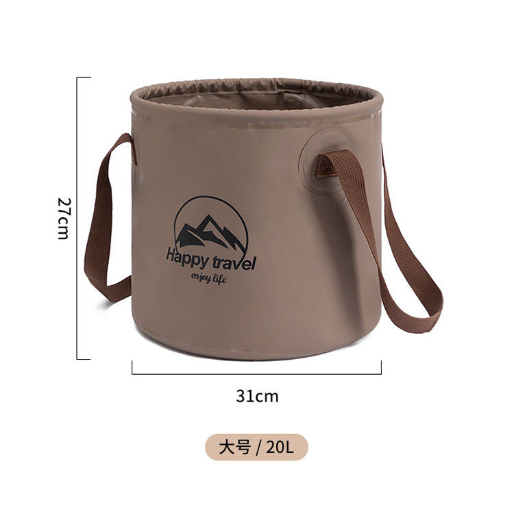 Cubo Plegable Camping