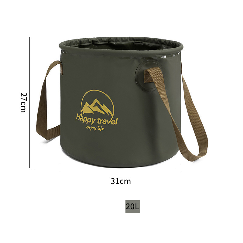 Cubo Plegable Camping