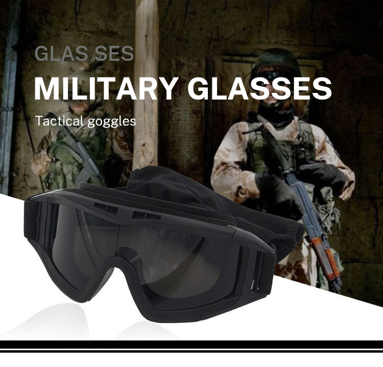 Gafas Tácticas UV400 - 3 Lentes