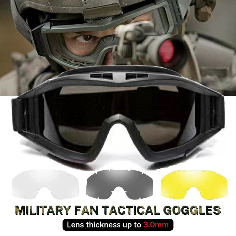 Gafas Tácticas UV400 - 3 Lentes