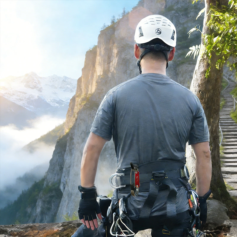 Arnés Escalada con Mosquetones