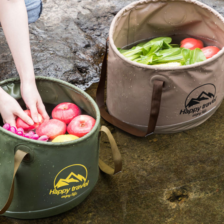 Cubo Plegable Camping